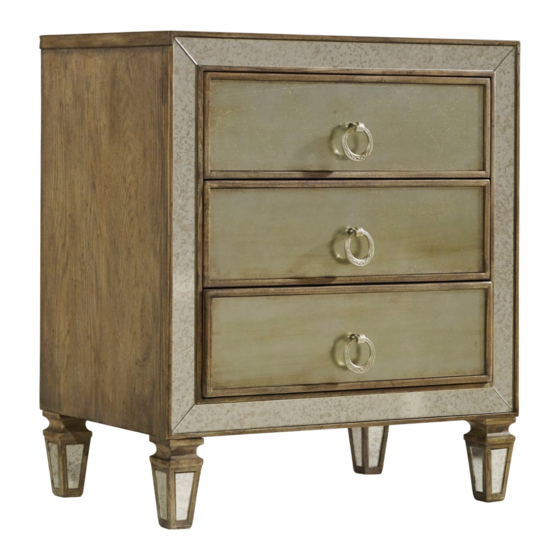 Hooker Furniture 5414-90016 Assembly Instruction