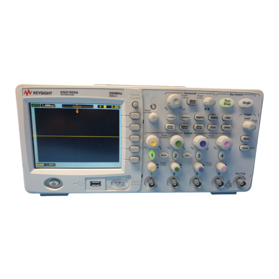 Keysight 1000 Series User Manual