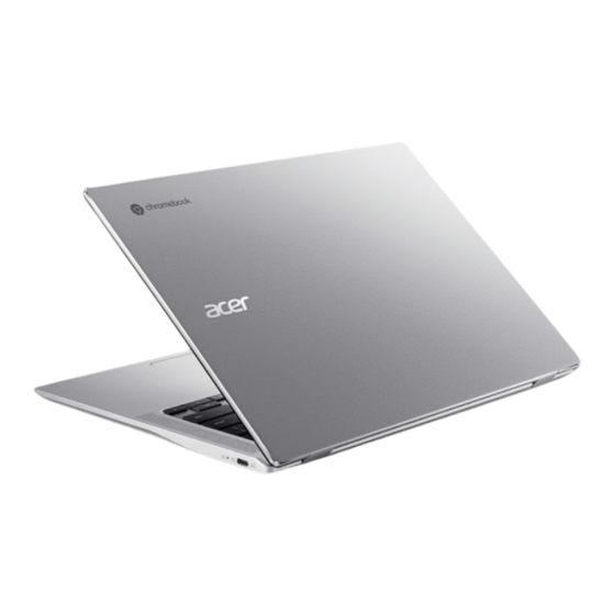 Acer CB514-2HT-K0FZ 14-inch Chromebook Manuals