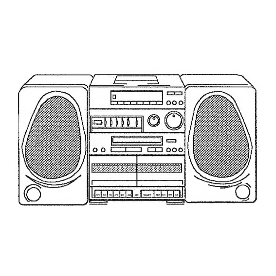 Aiwa CA-DW500 Service Manual