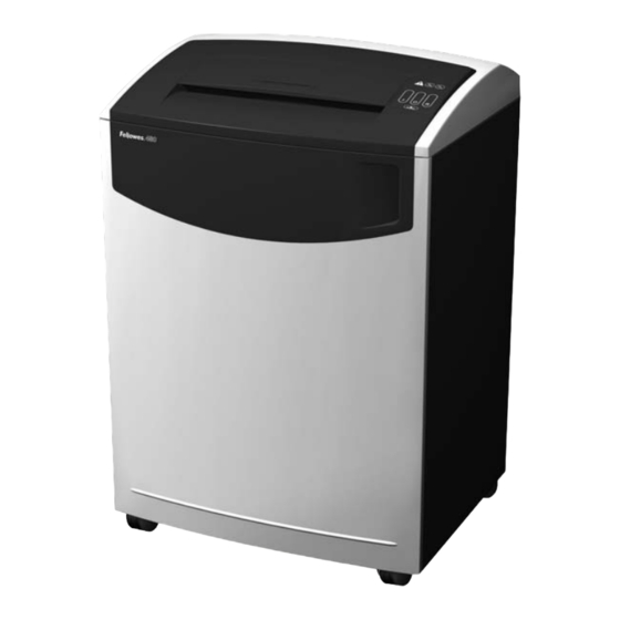 Fellowes POWERSHRED C-480 User Manual