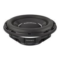 Rockford Fosgate T1S2-10 Installation & Operation Manual