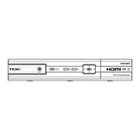 Teac HDR1600T User Manual