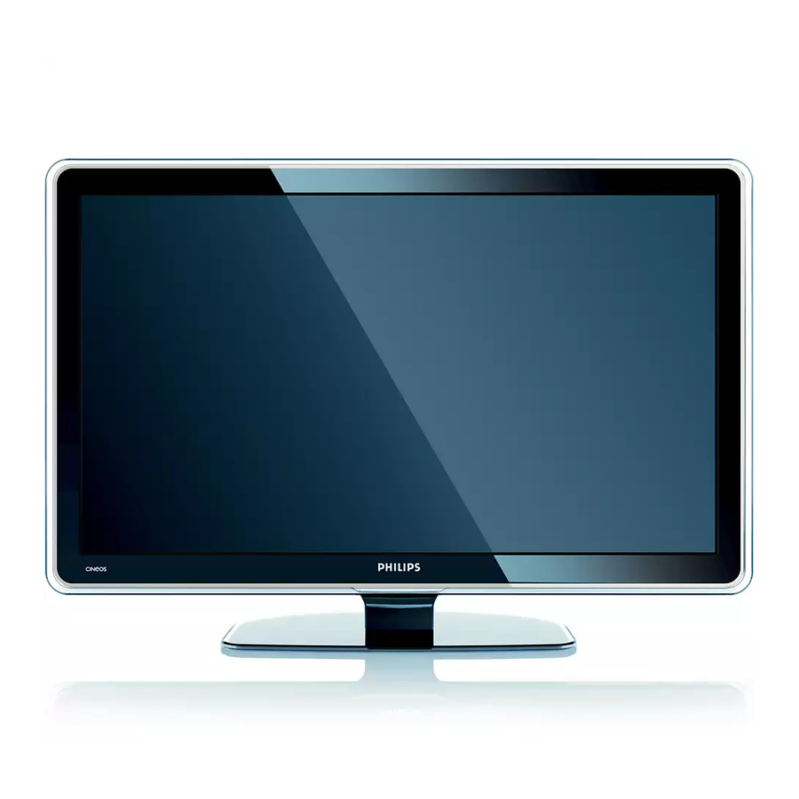 Philips 37PFL9603 Manual