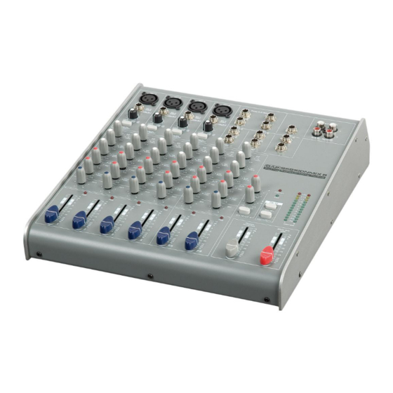 DAPAudio Sessionmix 8 Product Manual