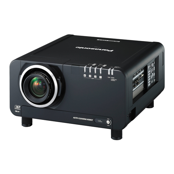 Panasonic DLP PT-DZ12000E Service Manual