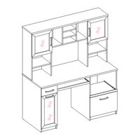 Whalen Greenwich Computer Desk Instruction Manual