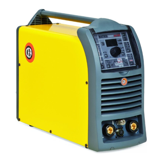 CEA MATRIX 3000 AC/DC R Operator's Manual
