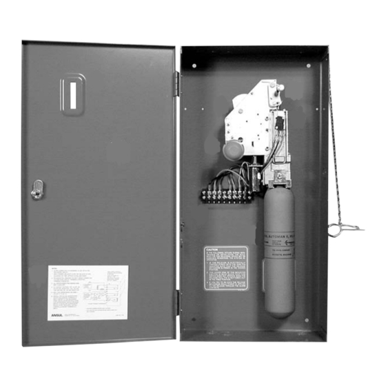 Ansul AUTOMAN II-C Installation, Operation And Maintenance Manual