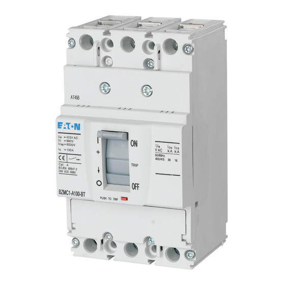 Eaton BZM1 Series Instruction Leaflet
