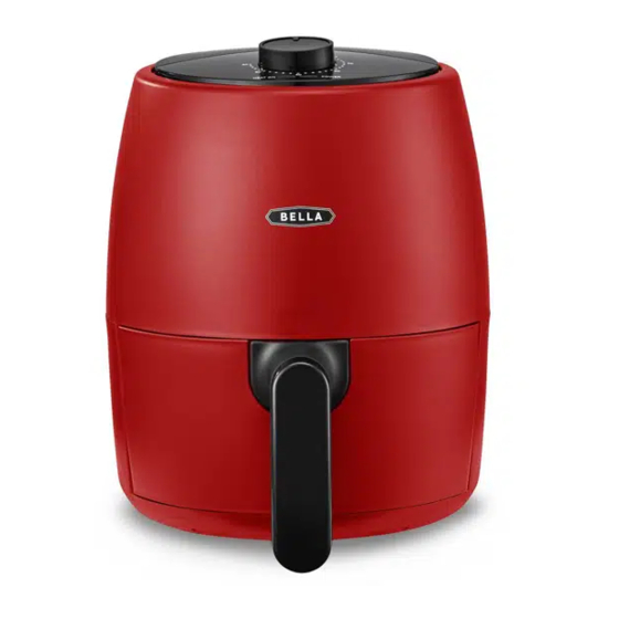 Bella 2 Qt Air Fryer, Black (Box has 3 dings)