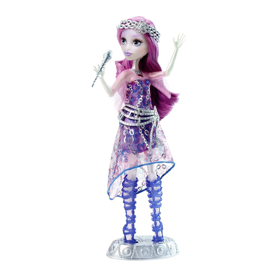 Mattel Monster High DNX66 Instructions