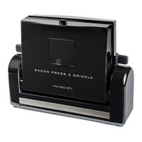 Nostalgia Electrics HomeCraft FBG2 Instructions And Recipes Manual