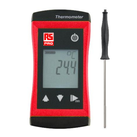 RS PRO RS 1710 Operating Manual