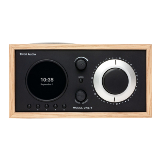 Tivoli Audio ONE+ Owner's Manual