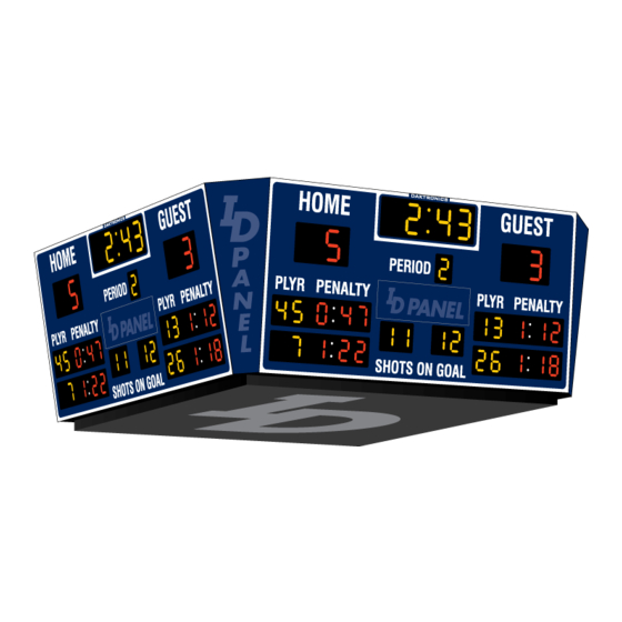 Daktronics Tuff Sport H-2105 Display Manual