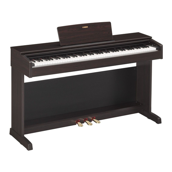 Yamaha YDP-143B Owner's Manual