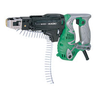HIKOKI W 4YD Handling Instructions Manual