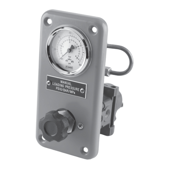 Emerson Fisher 670 Series Installation Manual