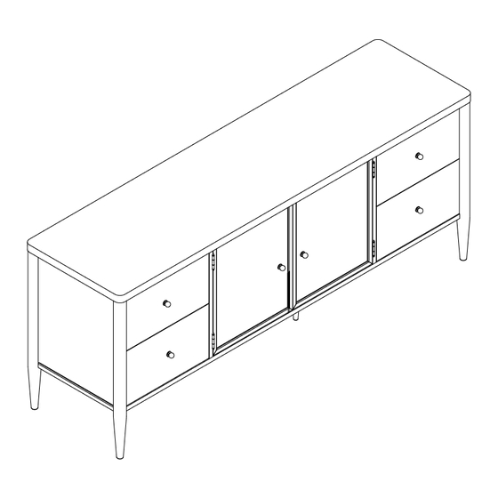 Living Spaces AUSTEN M2101-290 Assembly Instructions