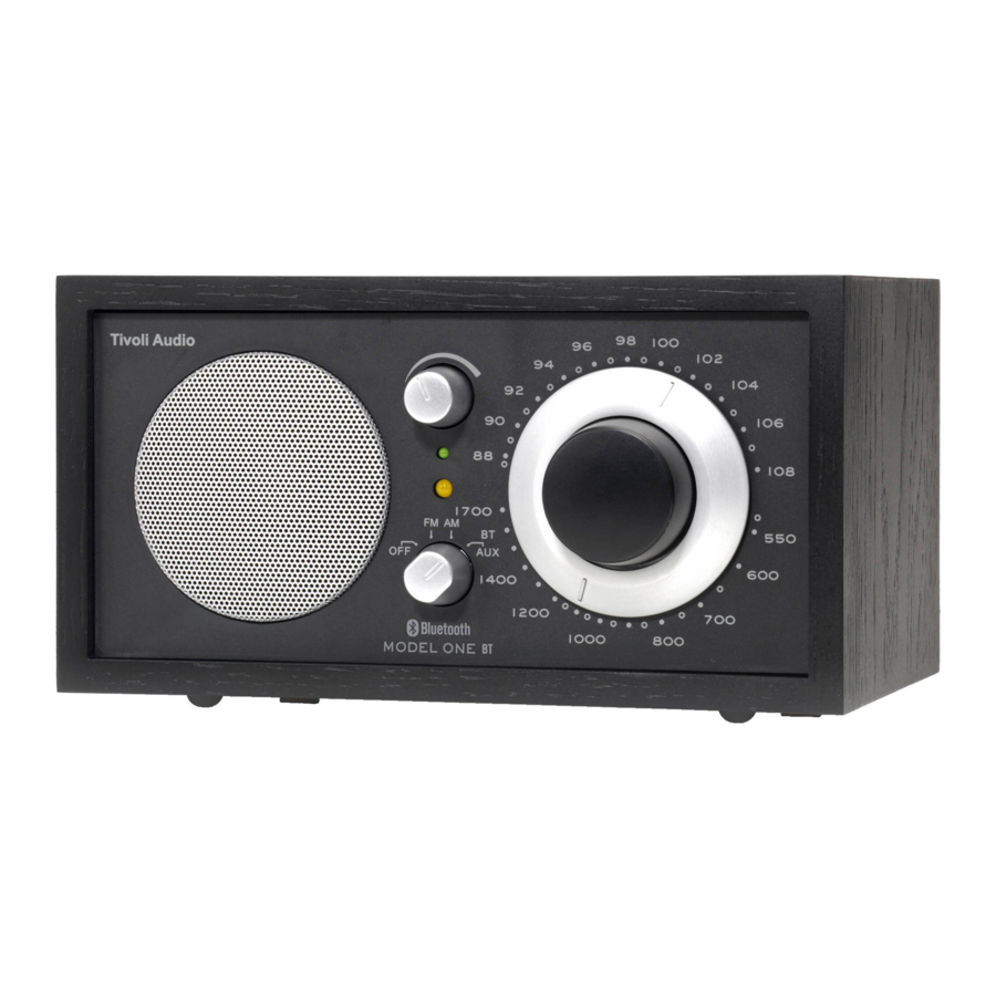 Tivoli Audio ONE Manual