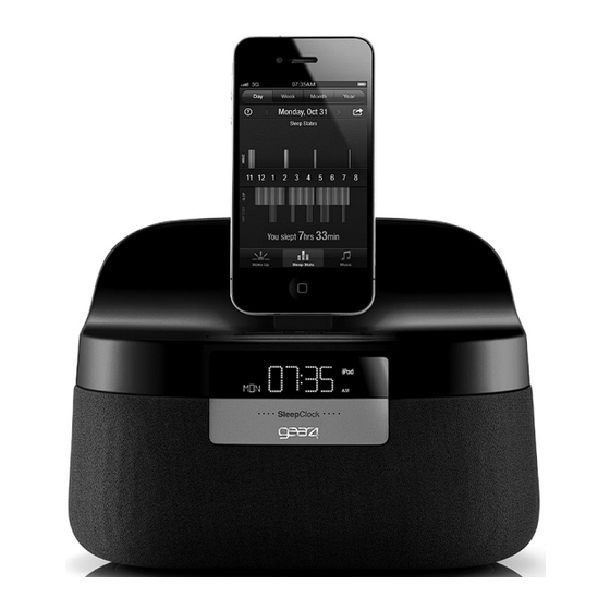 Gear4 Renew SleepClock User Manual