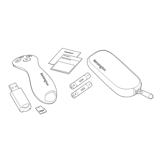 Kensington Ultimate Presenter Instruction Manual