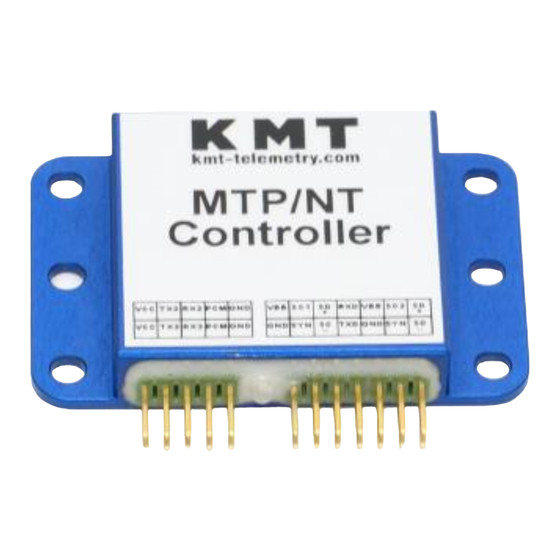 KMT MTP-NT User Manual