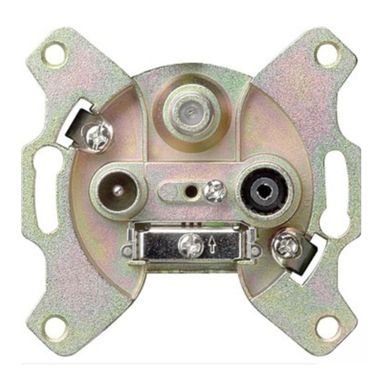 Gira EDA 3902 F Installation Instructions