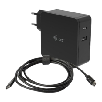i-tec CHARGER-C60WPLUS User Manual