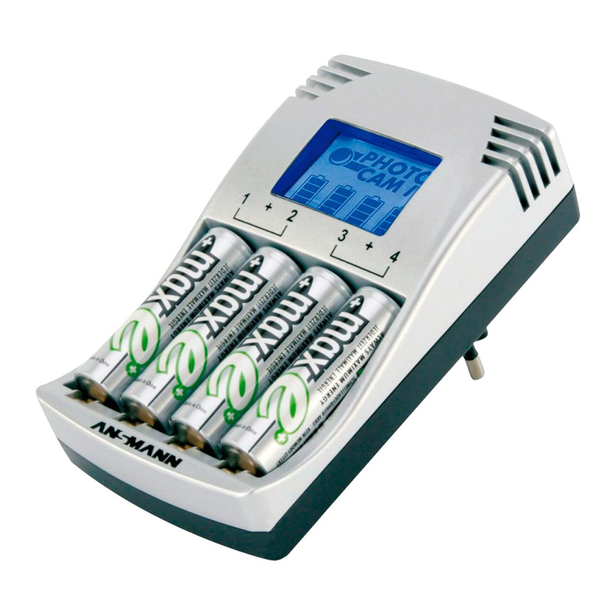ANSMANN maxE POWER SET Operating Instructions Manual
