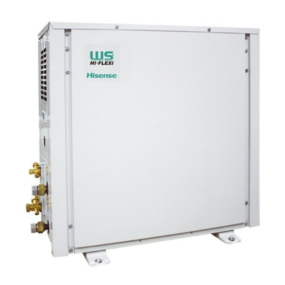 Hisense AVWW-28UCSA Installation & Maintenance Manual