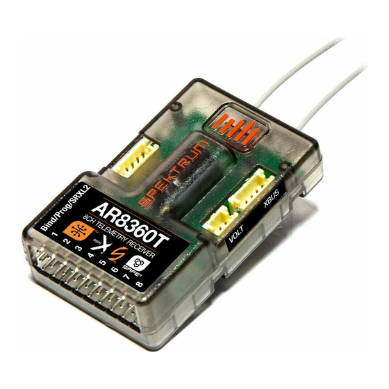 Spektrum AR8360T Manual