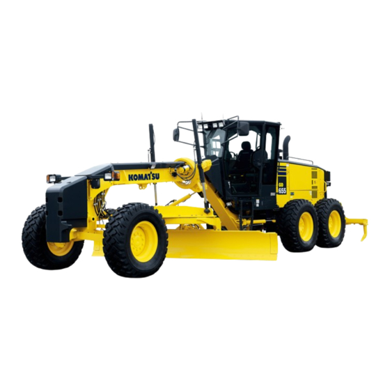 Komatsu ecot3 GD655-5 Operation & Maintenance Manual