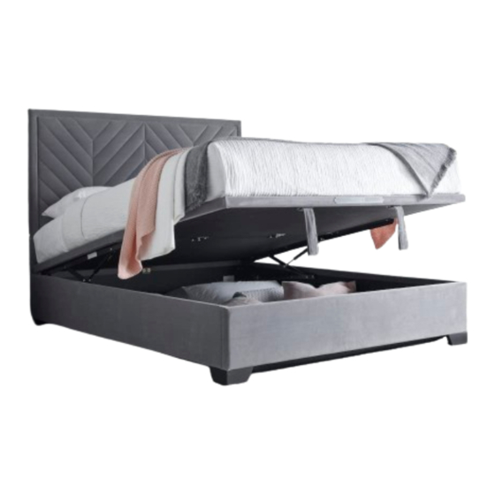 Happy Beds Watson Ottoman Bed Assembly Instructions Manual