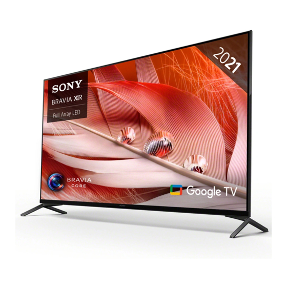 Sony BRAVIA XR-50X9 S Series Setup Manual