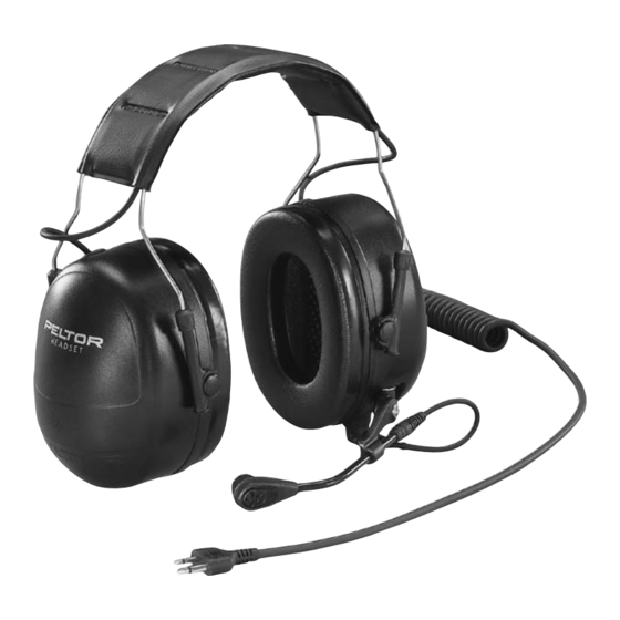 Peltor MT53 User Manual