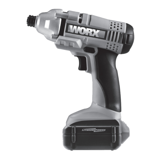 Worx WU286 Original Instructions Manual