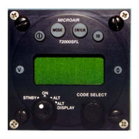 Microair Avionics T2000SFL Installation Manual