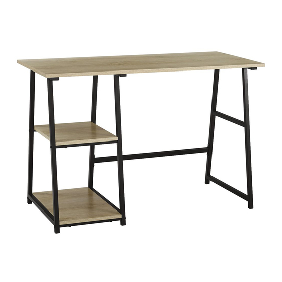 STUDYMATE DYSON TRESTLE DESK SMDYSONOB ASSEMBLY INSTRUCTIONS MANUAL Pdf