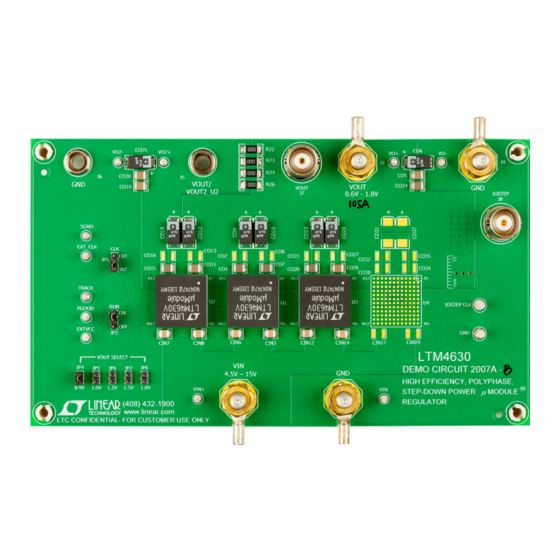 LINEAR DC2007A-B DEMO MANUAL Pdf Download | ManualsLib