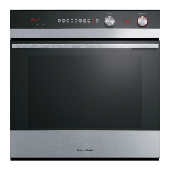 FISHER & PAYKEL OB60SC9DEX1 CARE AND CLEANING Pdf Download ManualsLib