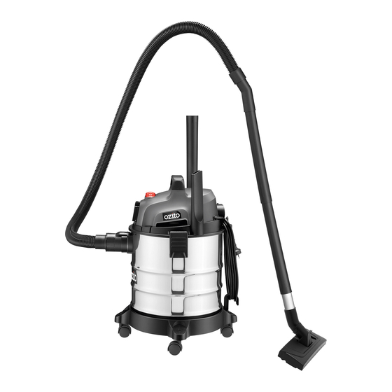 Ozito VWD1425PT Wet And Dry Vacuum Cleaner Instruction