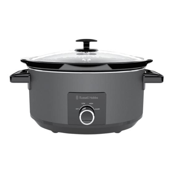 RUSSELL HOBBS RHSC7 INSTRUCTIONS & WARRANTY Pdf Download ManualsLib