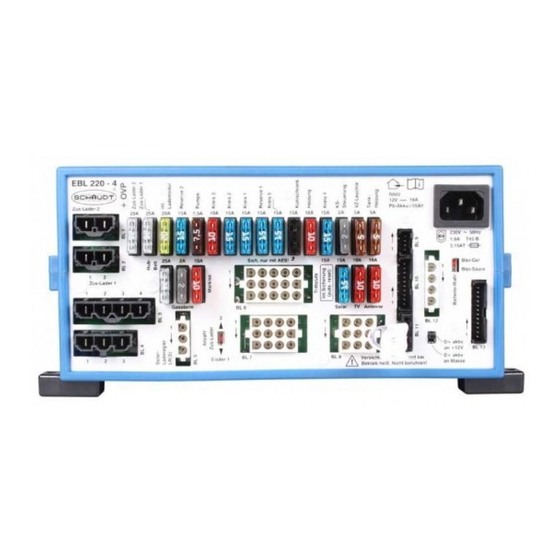 SCHAUDT ELECTROBLOCK EBL 2204 A INSTRUCTION MANUAL Pdf Download