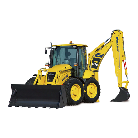 Komatsu Utility WB97S-5 Shop Manual