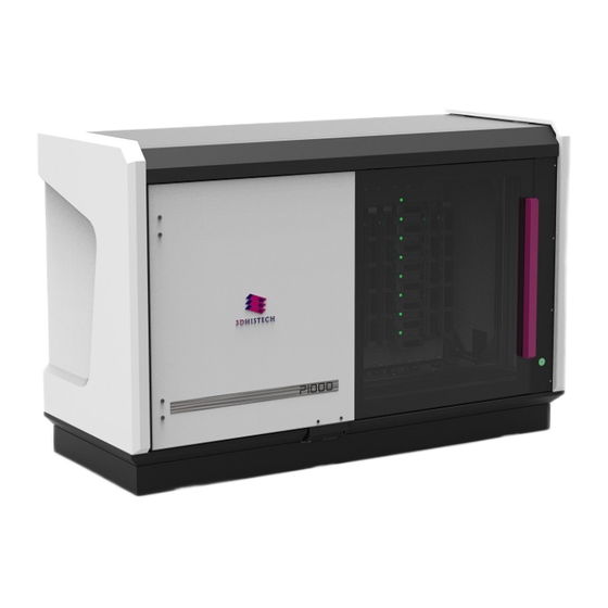 3DHISTECH P1000 Service Manual