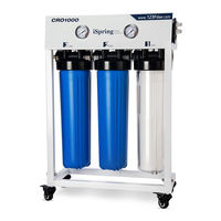 Ispring CRO1000 Installation Instructions & Operating Manual