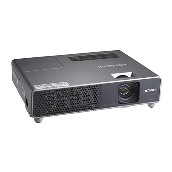Hitachi CP-X253 User Manual