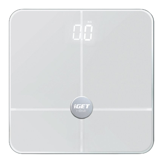 Iget HOME B18 Smart Scale Manuals